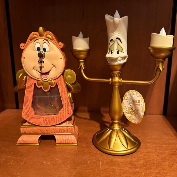 Disney Parks Exclusive Beauty and the Beast Light-Up Lumiere Candlestick Figure - Picture 3 of 5